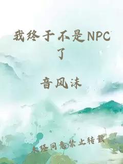 我终于不是npc了